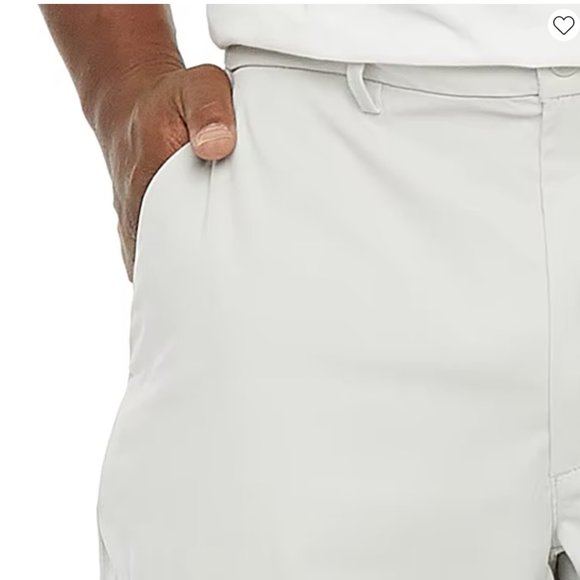 NWT Men's St. John's Bay "Glacier Gray" Golf Short-Big and Tall Size: (42 Waist) - Picture 4 of 7